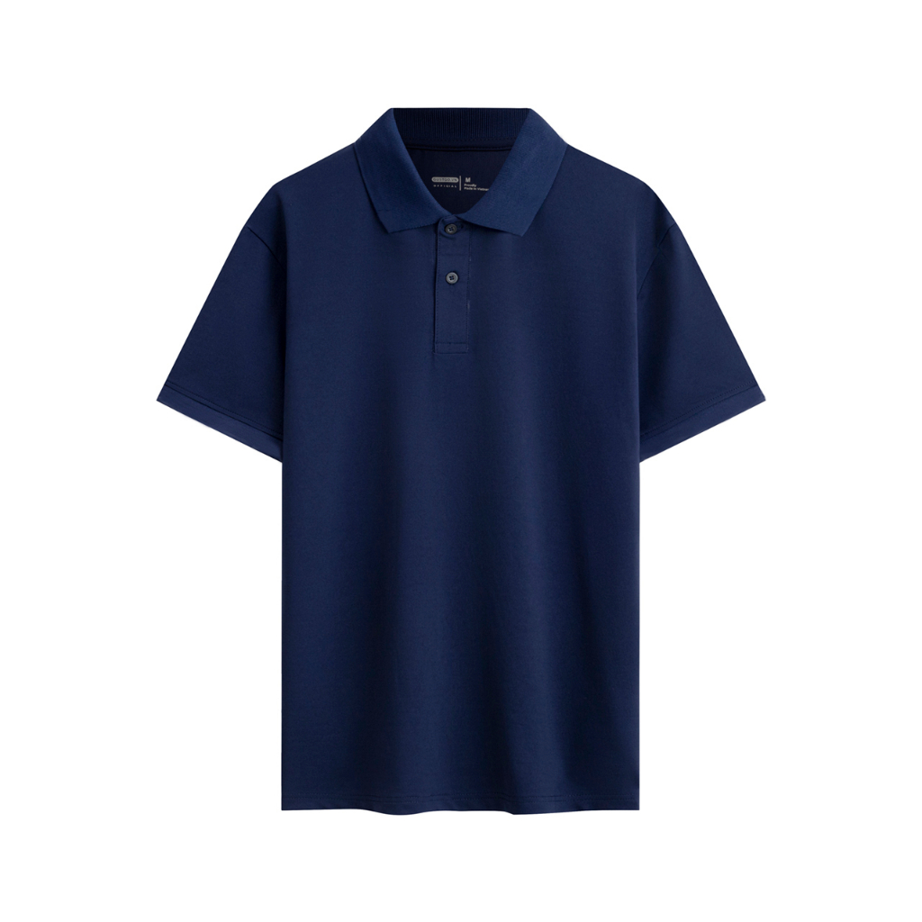 Combo 3 Áo Polo GustGo Nam Basic Trơn Co Giãn Thoải Mái Full Size