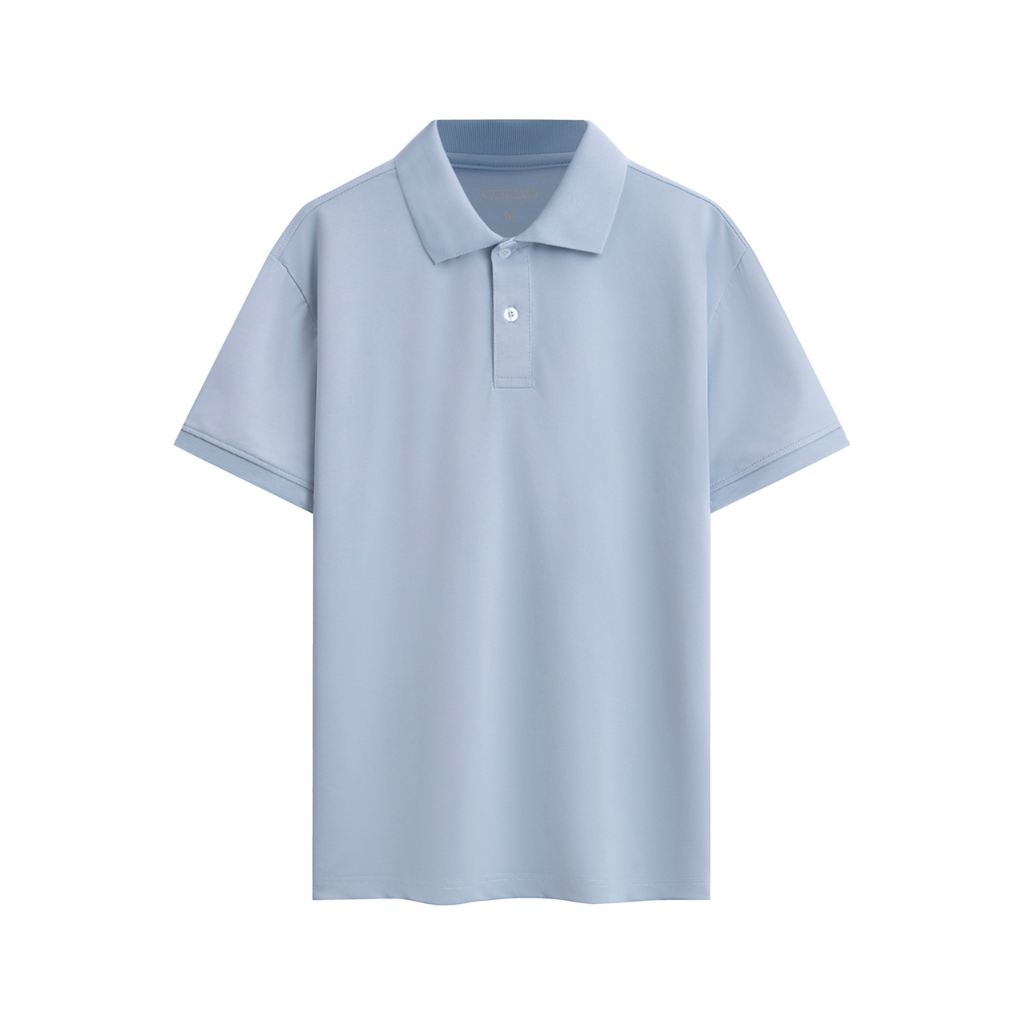 Combo 3 Áo Polo GustGo Nam Basic Trơn Co Giãn Thoải Mái Full Size