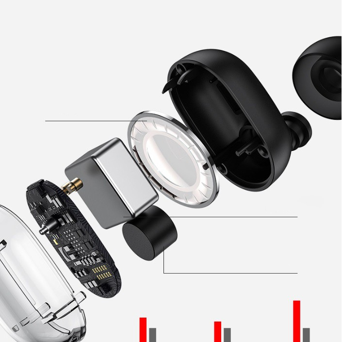 Tai Nghe Bluetooth DL Tech M13 Thích hợp cho Android và Ios đèn led siêu dễ thương