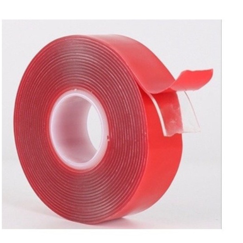 Băng keo 2 mặt trong suốt 3M Acrylic siêu dính - Băng dính chống nước chuyên dụng ô tô siêu chắc