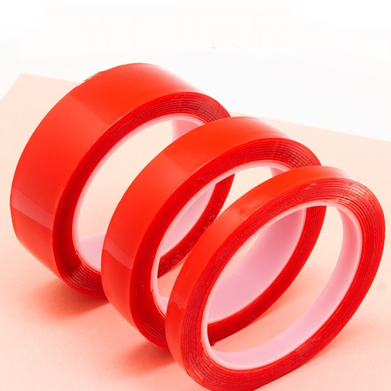 Băng keo 2 mặt trong suốt 3M Acrylic siêu dính - Băng dính chống nước chuyên dụng ô tô siêu chắc