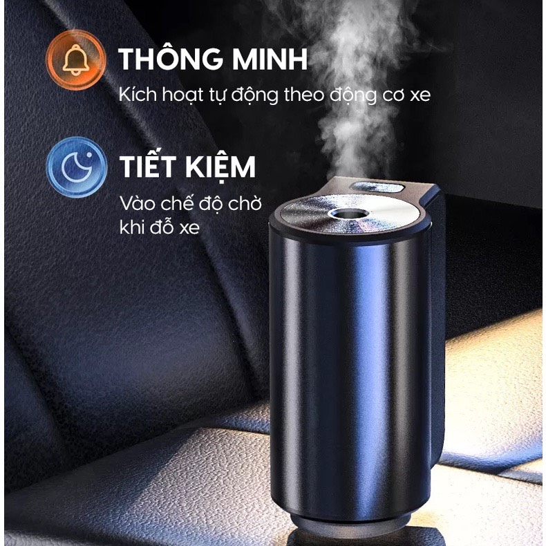 Máy khuếch tán Nước hoa ô tô gắn cửa gió & Nước hoa cao cấp AROMATHERAPY