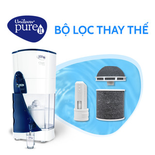 Bộ lọc thay thế dành cho máy lọc nước Unilever Pureit CLASSIC gồm 3 lõi lọc công suất lọc 3000L full bộ đầy đủ món