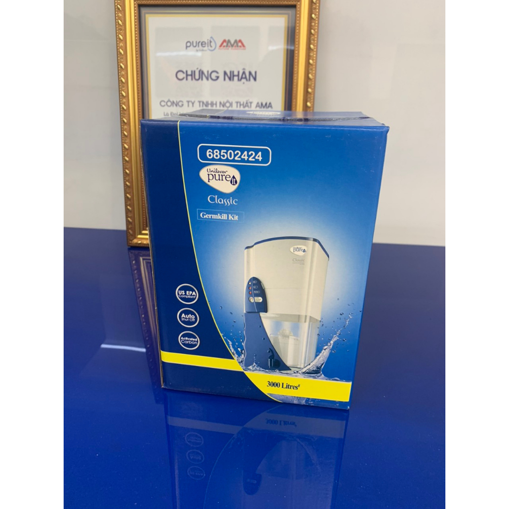 Bộ lọc thay thế dành cho máy lọc nước Unilever Pureit CLASSIC gồm 3 lõi lọc công suất lọc 3000L full bộ đầy đủ món