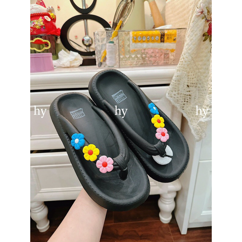 🌸 DÉP KẸP NỮ BÔNG HOA QC 🌸