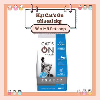 Hạt cat’s on cho mèo mọi lứa tuổi túi chiết 1kg | hàn quốc
