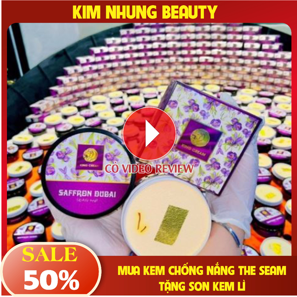Kem dưỡng trắng body King Cream phiên bản SAFRRON DUBAI 250gr