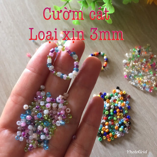 💐🌷🌼 cườm cát thủy tinh hàng xịn cườm phale