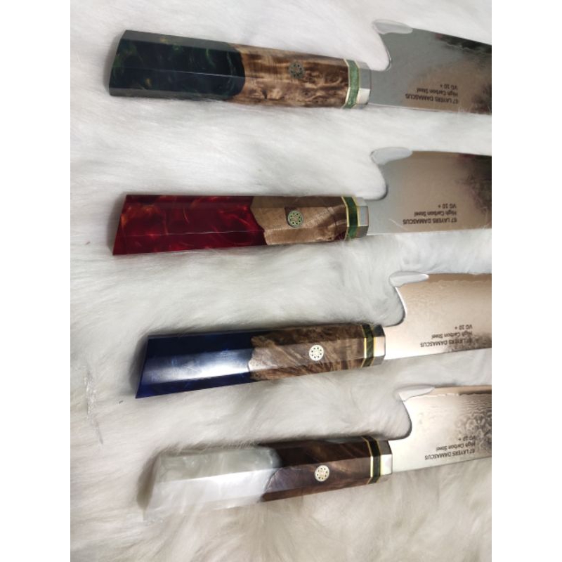 Dao damacus 67 lớp Lõi thép VG10 Carbon cao hàng cao cấp nhập khẩu