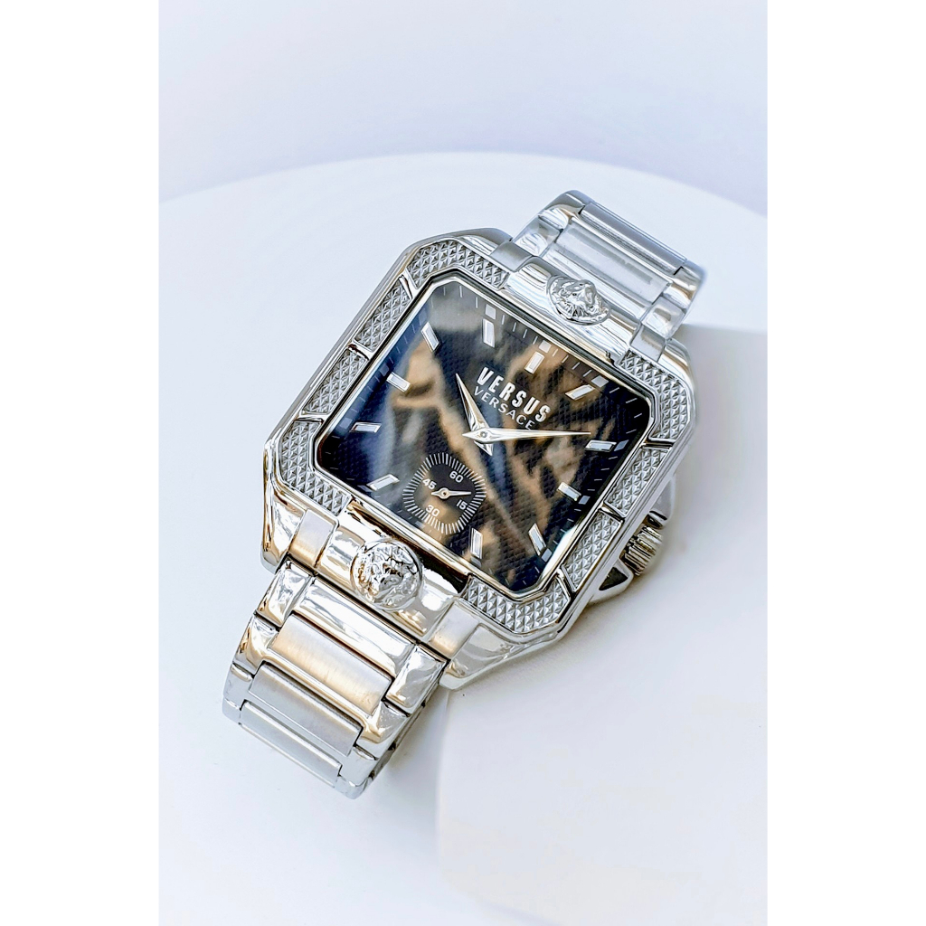Đồng hồ chính hãng nam Versus mẫu new for men - Máy quartz pin - Kính cứng