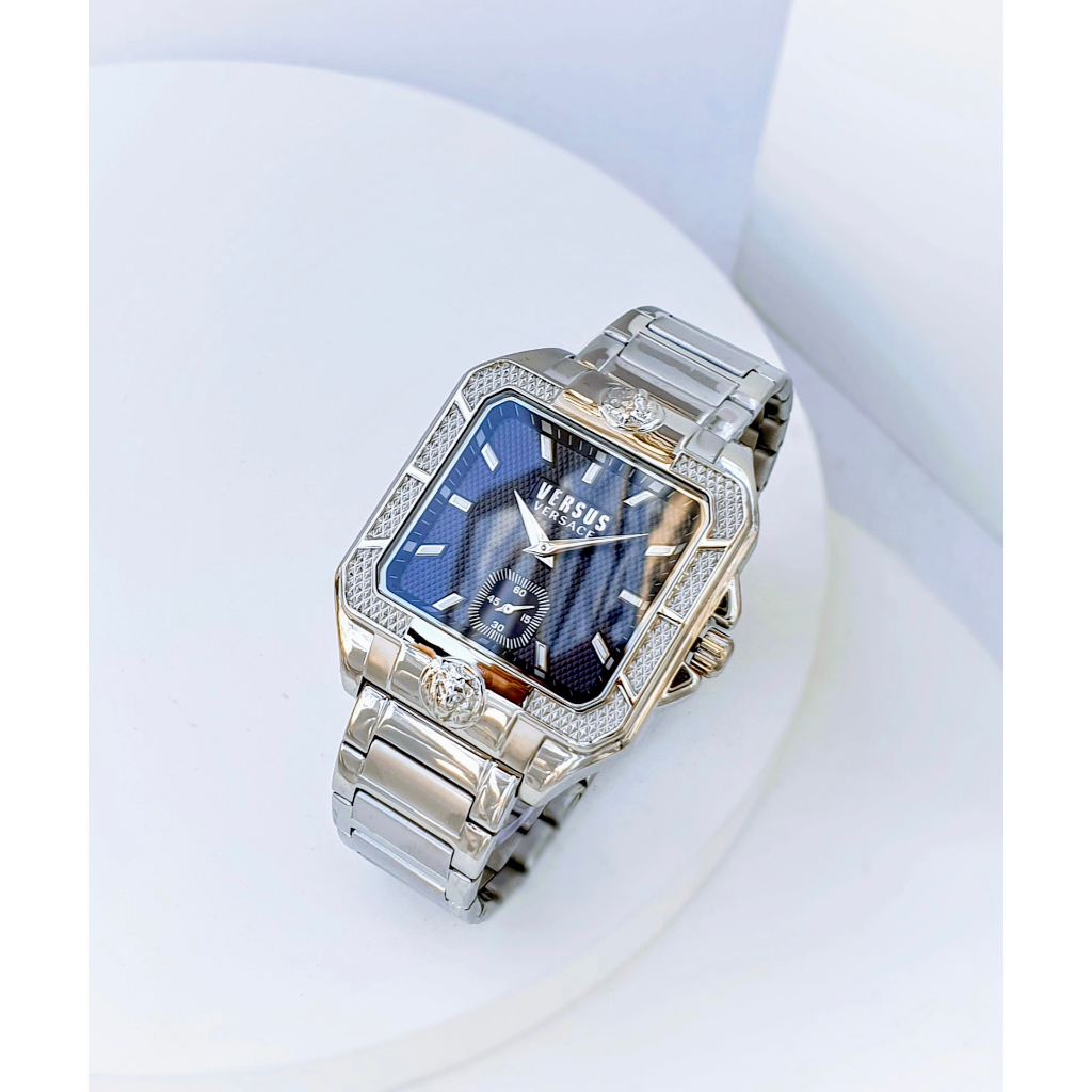 Đồng hồ chính hãng nam Versus mẫu new for men - Máy quartz pin - Kính cứng