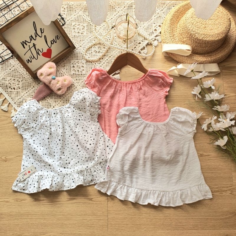 Combo 3áo mát xinh cho bé gái, giá hạt rẻ