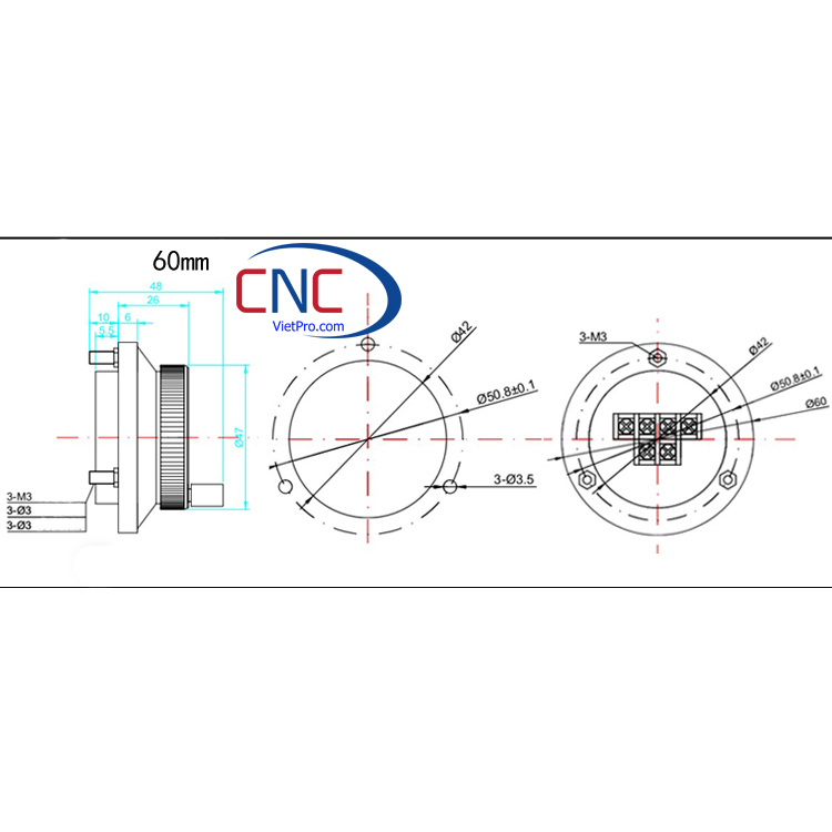 Núm tay quay phát xung cho máy cnc