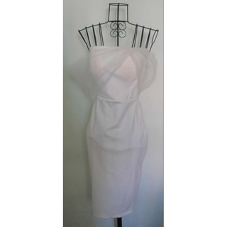 Đầm trễ vai Monoco