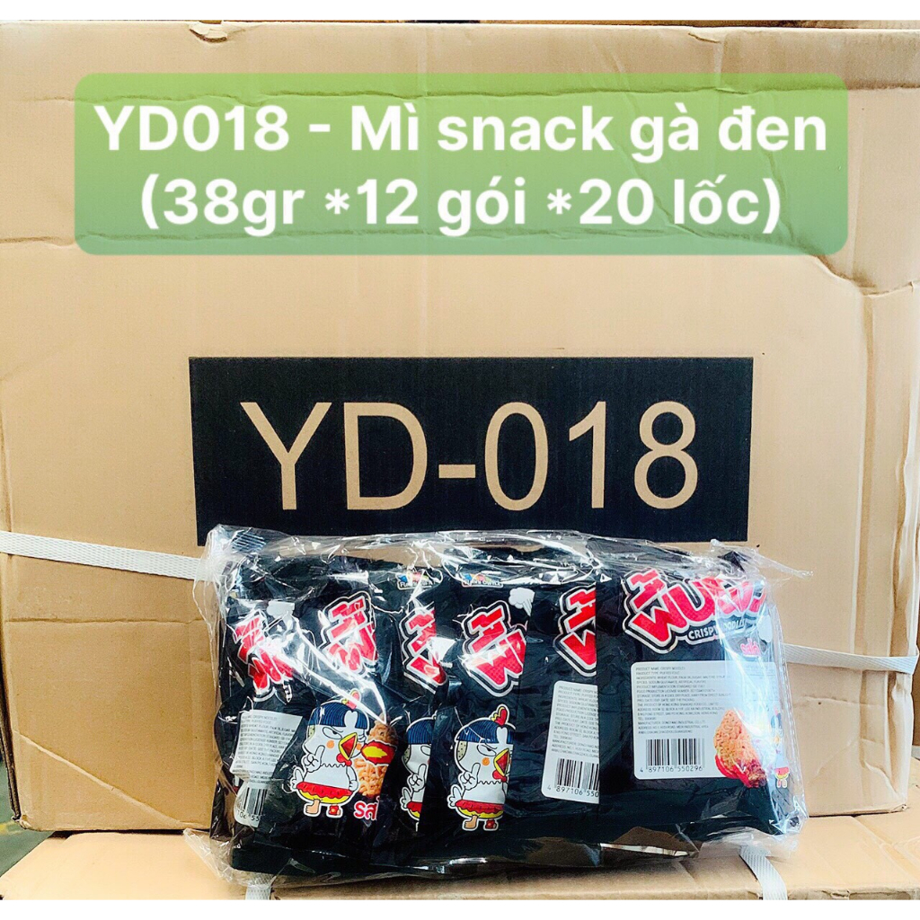 Snack mì đen thái lan vị cay ăn liền-ăn vặt -siêu ngon - MÌ ĂN SỐNG