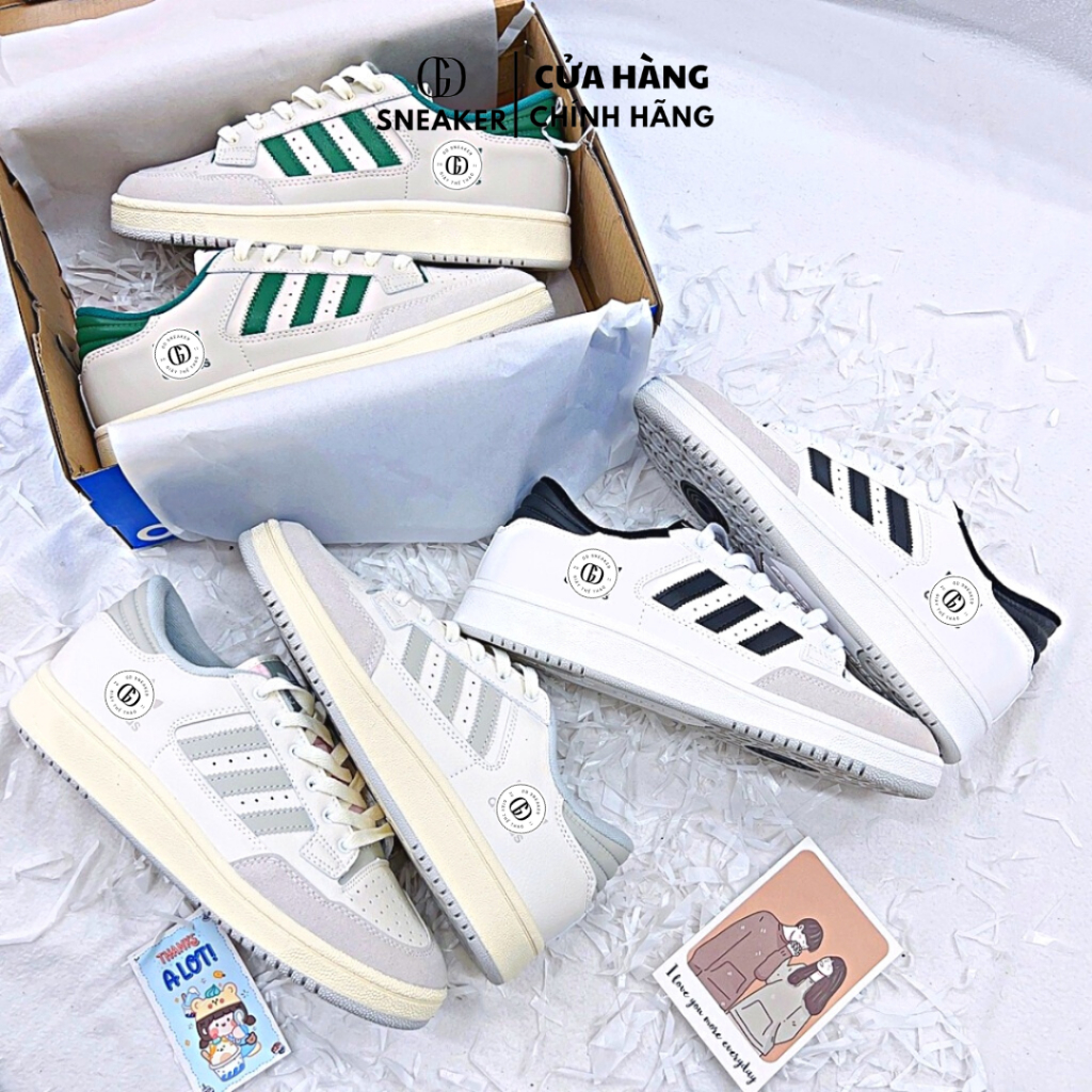 Giày Thể Thao DAS Forum Low 84, Giày Sneaker Das Forum Đen Xanh Trắng Bản Đẹp 2023 Full Box Bill
