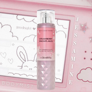 ✨ xịt thơm body mist 𝐁𝐚𝐭𝐡 𝐚𝐧𝐝 𝐁𝐨𝐝𝐲 𝐖𝐨𝐫𝐤𝐬 𝐒𝐭𝐫𝐚𝐰𝐛𝐞𝐫𝐫𝐲 𝐒𝐧𝐨𝐰𝐟𝐥𝐚𝐤𝐞𝐬