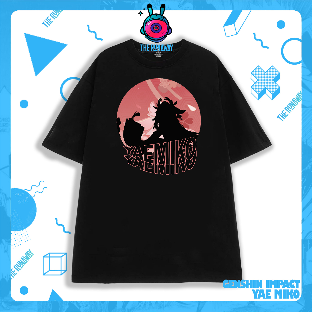 Áo phông Genshin Impact: Yae Miko Nam / Nữ  Cotton 100% cho Nam / Nữ  by The Runaway