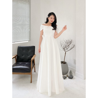 Đầm maxi dạ hội trễ vai cao cấp
