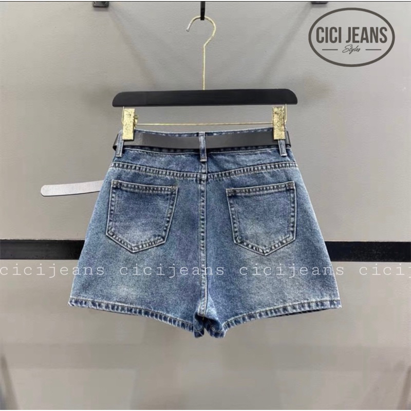 Chân váy jean chữ A ngắn, váy bò ngắn tua 2 bên túi hàng đẹp loại 1, combo váy kèm đai siêu hack dáng  !!!