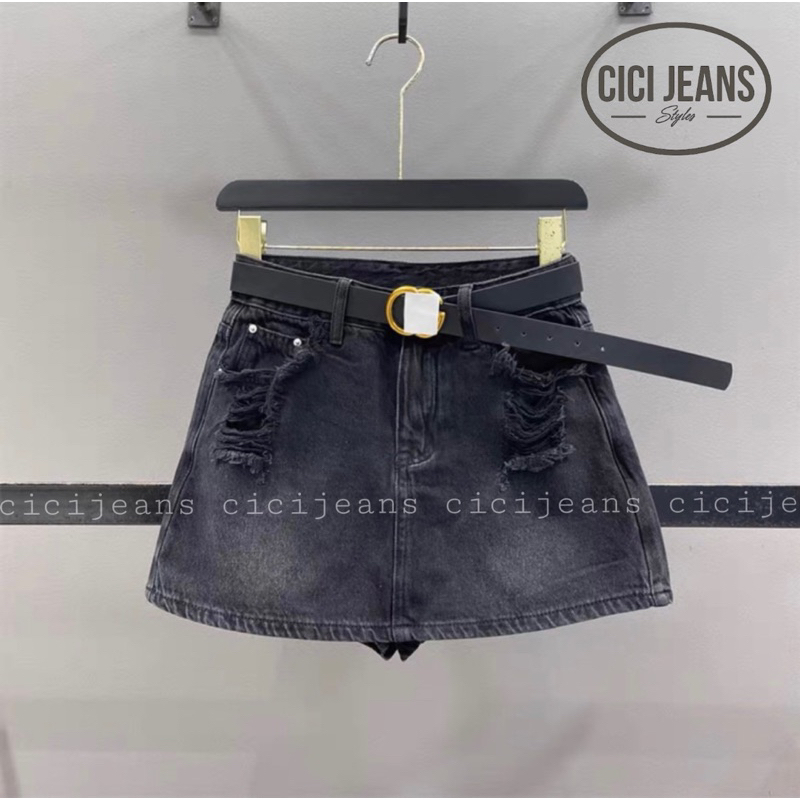 Chân váy jean chữ A ngắn, váy bò ngắn tua 2 bên túi hàng đẹp loại 1, combo váy kèm đai siêu hack dáng  !!!