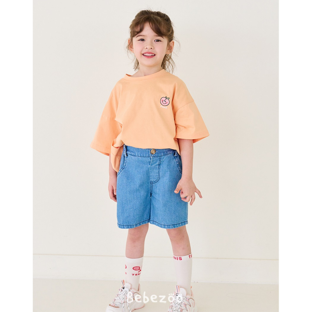 Quần short jeans xanh Bebezoo cho bé BEC2PT203