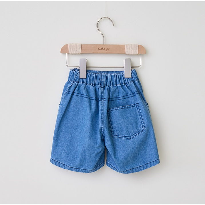 Quần short jeans xanh Bebezoo cho bé BEC2PT203