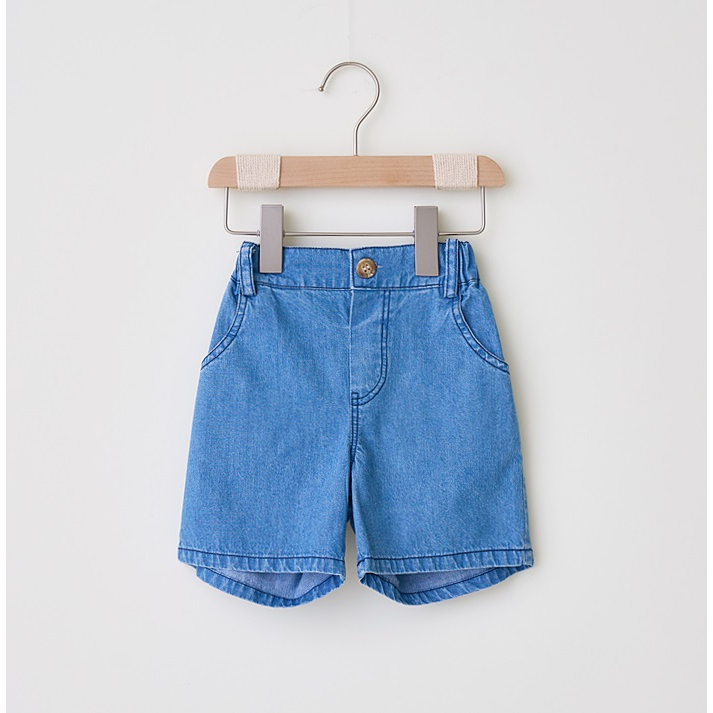 Quần short jeans xanh Bebezoo cho bé BEC2PT203