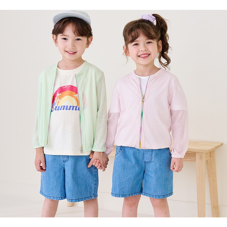 Quần short jeans xanh Bebezoo cho bé BEC2PT203