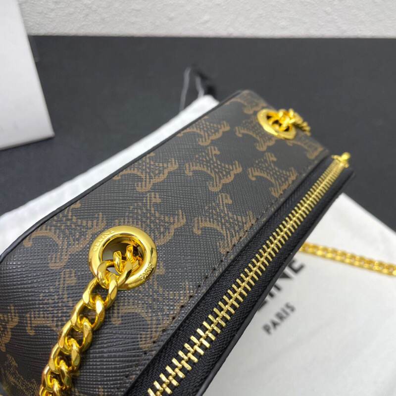 Túi đeo chéo nữ phong cách retro cá tính Celinne cao cấp