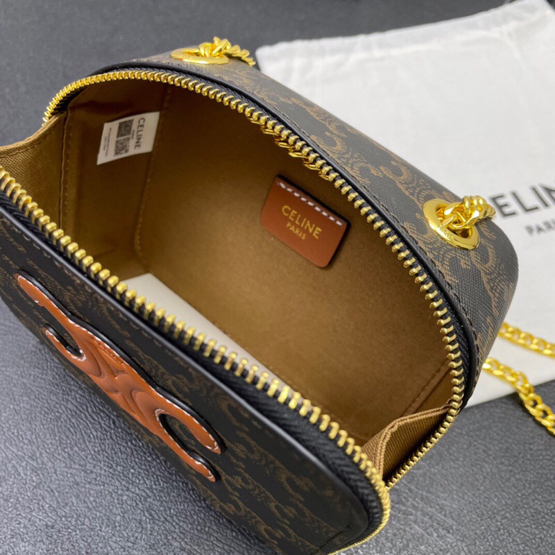 Túi đeo chéo nữ phong cách retro cá tính Celinne cao cấp