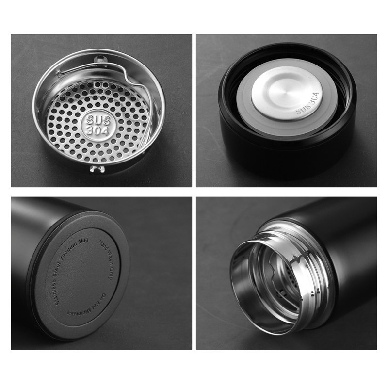 Bình giữ nhiệt đa năng cao cấp Lazychef dung tích 500ml chất liệu inox 304 an toàn cho sức khỏe