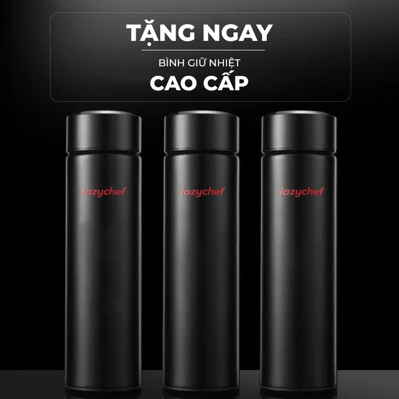 Bình giữ nhiệt đa năng cao cấp Lazychef dung tích 500ml chất liệu inox 304 an toàn cho sức khỏe