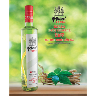 Rượu Men' Vodka Sâm 29.5% chai 300/500ml