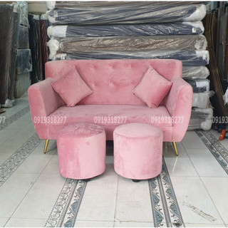 Bộ sofa phòng khách giá rẻ dài 1m4 đủ màu - bộ ghế sofa mini nhỏ gọn