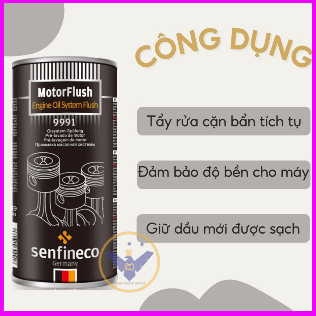 COMBO  Bảo Dưỡng Động Cơ Dầu Senfineco 9985 - 9976 - 9991
