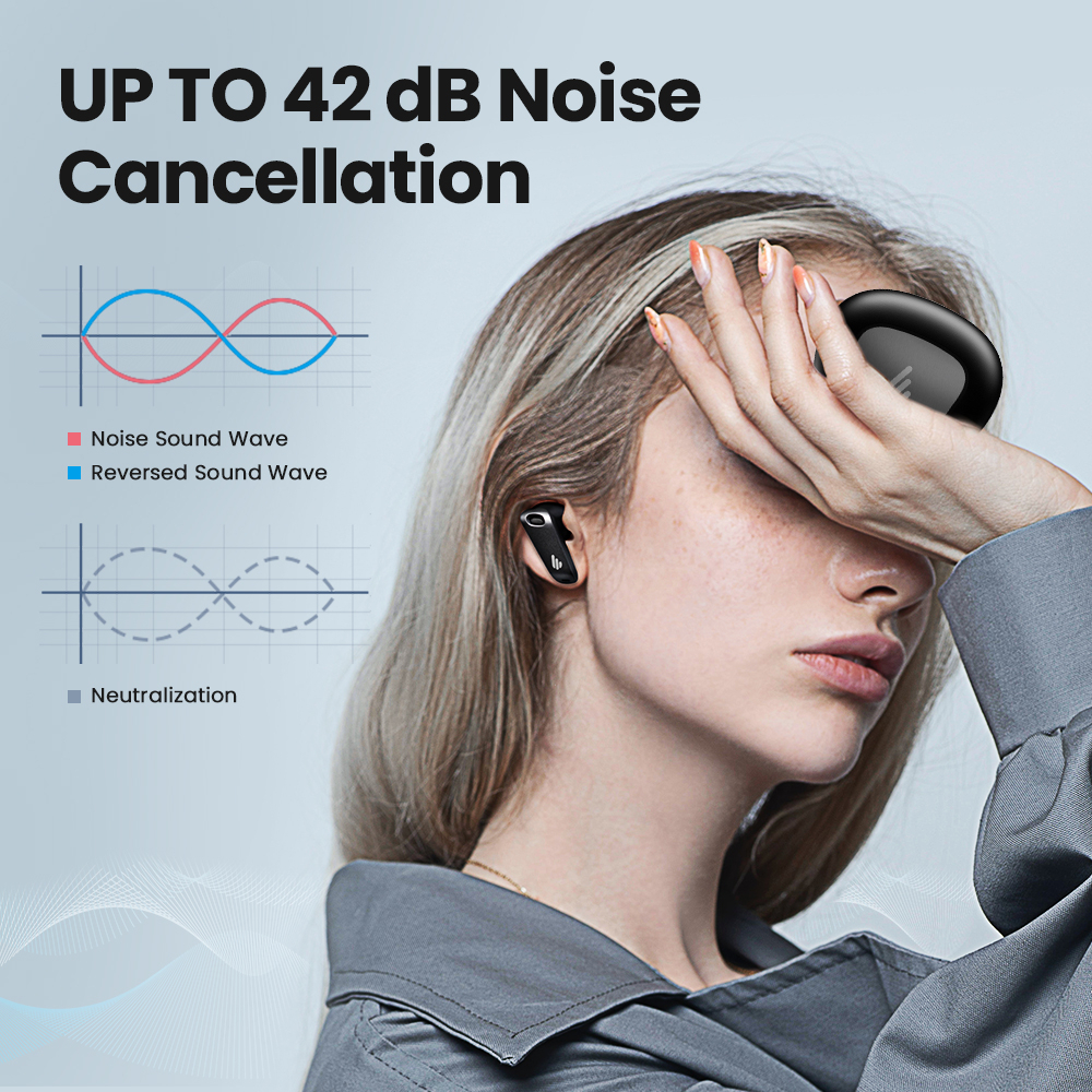 Tai nghe Bluetooth không dây Edifier Neobuds Pro TWS Hi-Res Khử tiếng ồn chủ động Công nghệ khử tiếng ồn chủ động