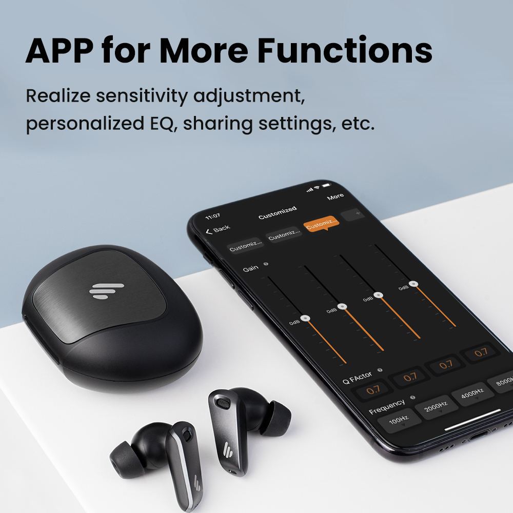 Tai nghe Bluetooth không dây Edifier Neobuds Pro TWS Hi-Res Khử tiếng ồn chủ động Công nghệ khử tiếng ồn chủ động