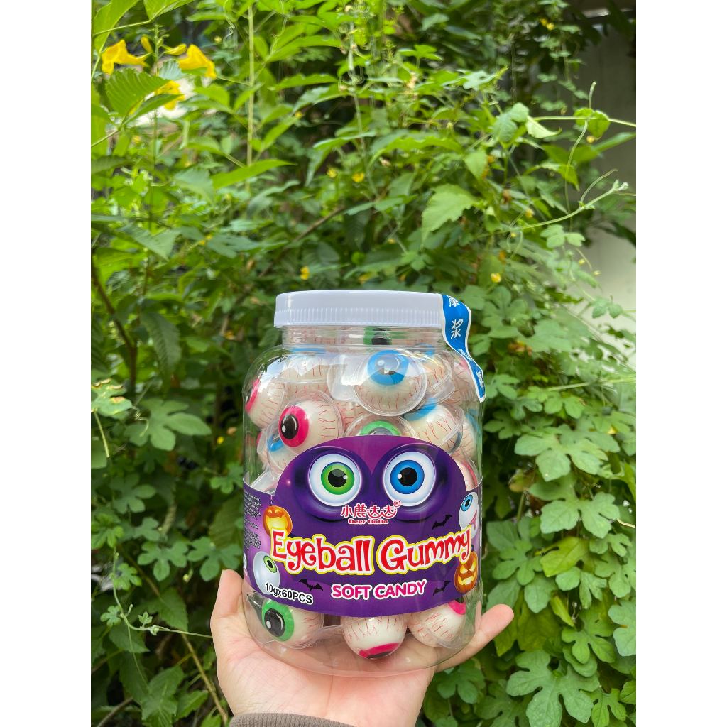 Kẹo dẻo có nhân hình con Mắt