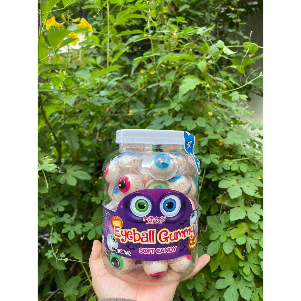Kẹo dẻo có nhân hình con Mắt