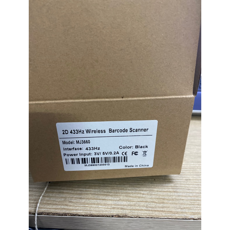 MÁY QUÉT MÃ VẠCH 2D KHÔNG DÂY MJ3660 CÓ SẴN ĐỂ SẠC - HÀNG NHẬP KHẨU CHÍNH HÃNG