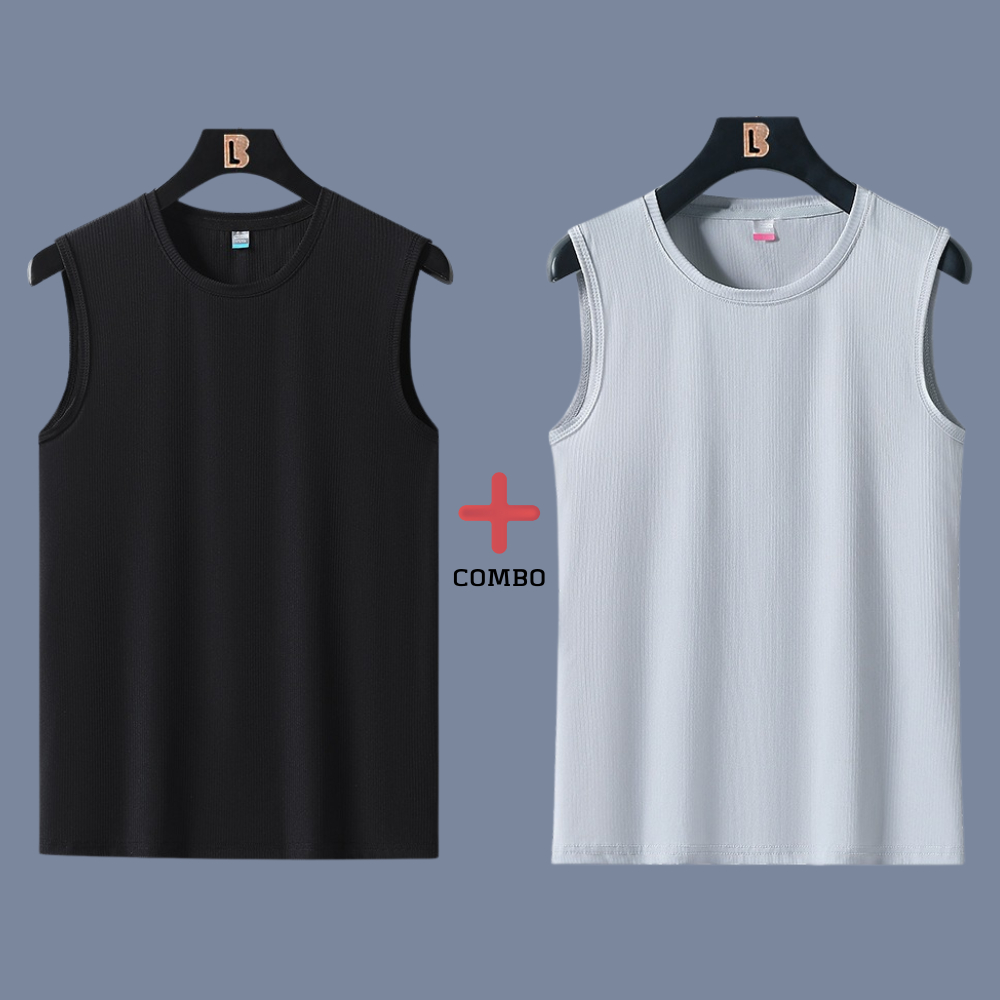 Mẫu mới combo 2 áo ba lỗ thun năng động thể thao zenkodlmen 2ao top nam 007c