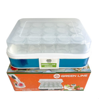 Máy Làm Sữa Chua Làm Yaourt Làm Món Tráng Miệng Green Line