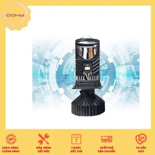 Đèn pha led T9, chân H4, đèn pha led siêu sáng dùng cho cả ô tô và xe máy