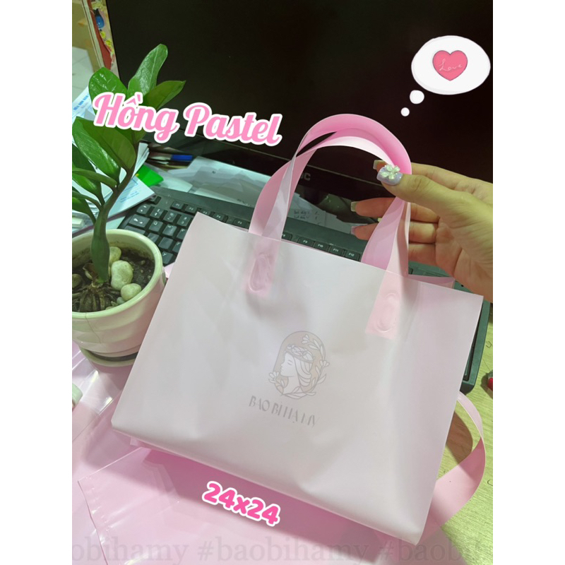 [500g] Túi Ép Quai Ngang Mini Đựng Mỹ Phẩm, Nước Hoa, Phụ Kiện Cao Cấp (Nhận In Logo Thương Hiệu)