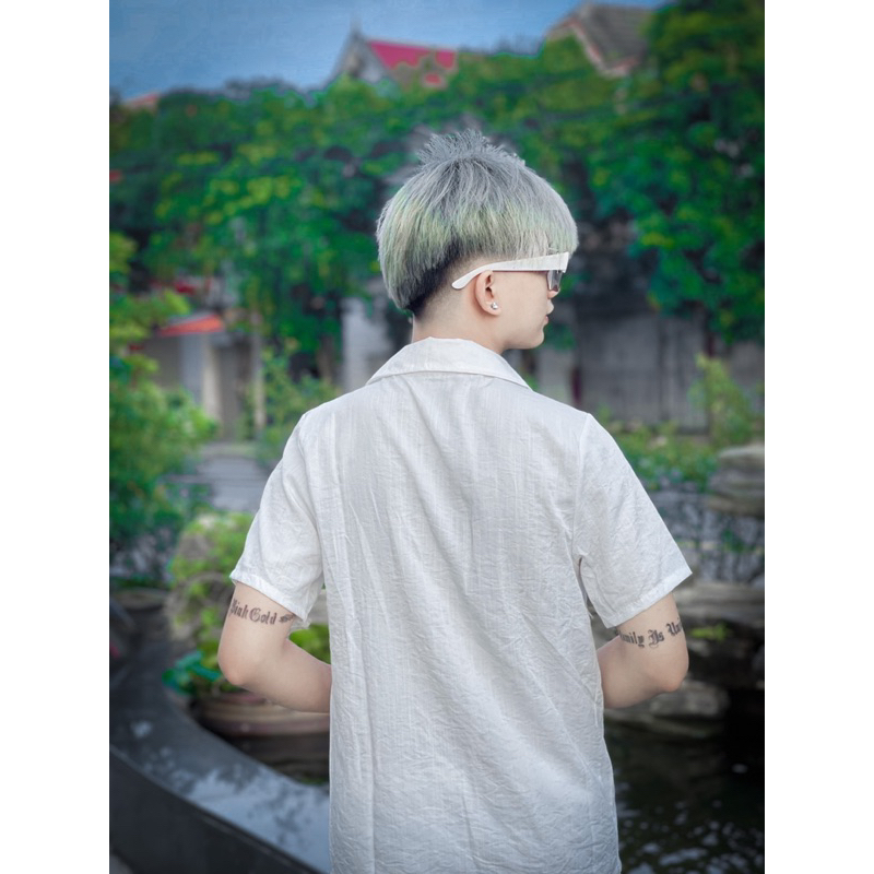 Bộ Đũi Dài Nam Đen Trắng -Hàng Cao Cấp -Mát Mẻ- Không Nhăn Xù