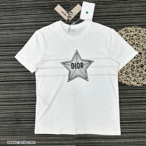 Áo Thun Cotton Nam In Ngôi Sao, Áo Phông Nam Họa Tiết Dio Cao Cấp