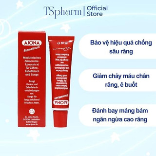 Kem đánh răng Ajona 25ml sạch thơm miệng