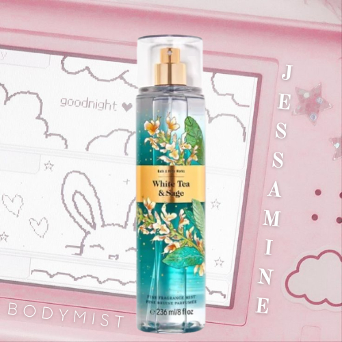 ✨ Xịt thơm Body Mist 𝐁𝐚𝐭𝐡 𝐀𝐧𝐝 𝐁𝐨𝐝𝐲 𝐖𝐨𝐫𝐤𝐬 𝐖𝐡𝐢𝐭𝐞 𝐓𝐞𝐚&𝐒𝐚𝐠𝐞