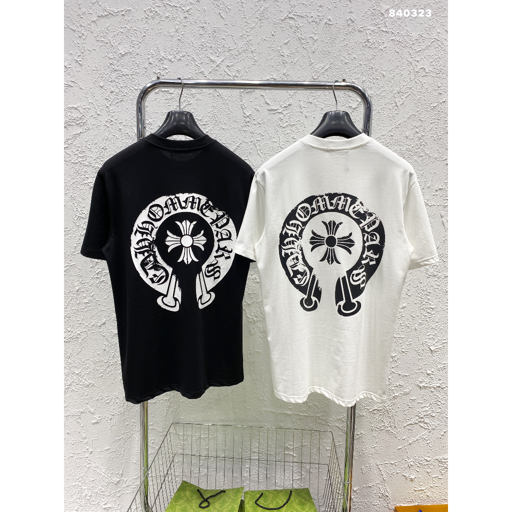 Áo Thun Nam Nữ Premium Chrome Hearts Form Unisex, áo thun dáng rộng vải Cotton